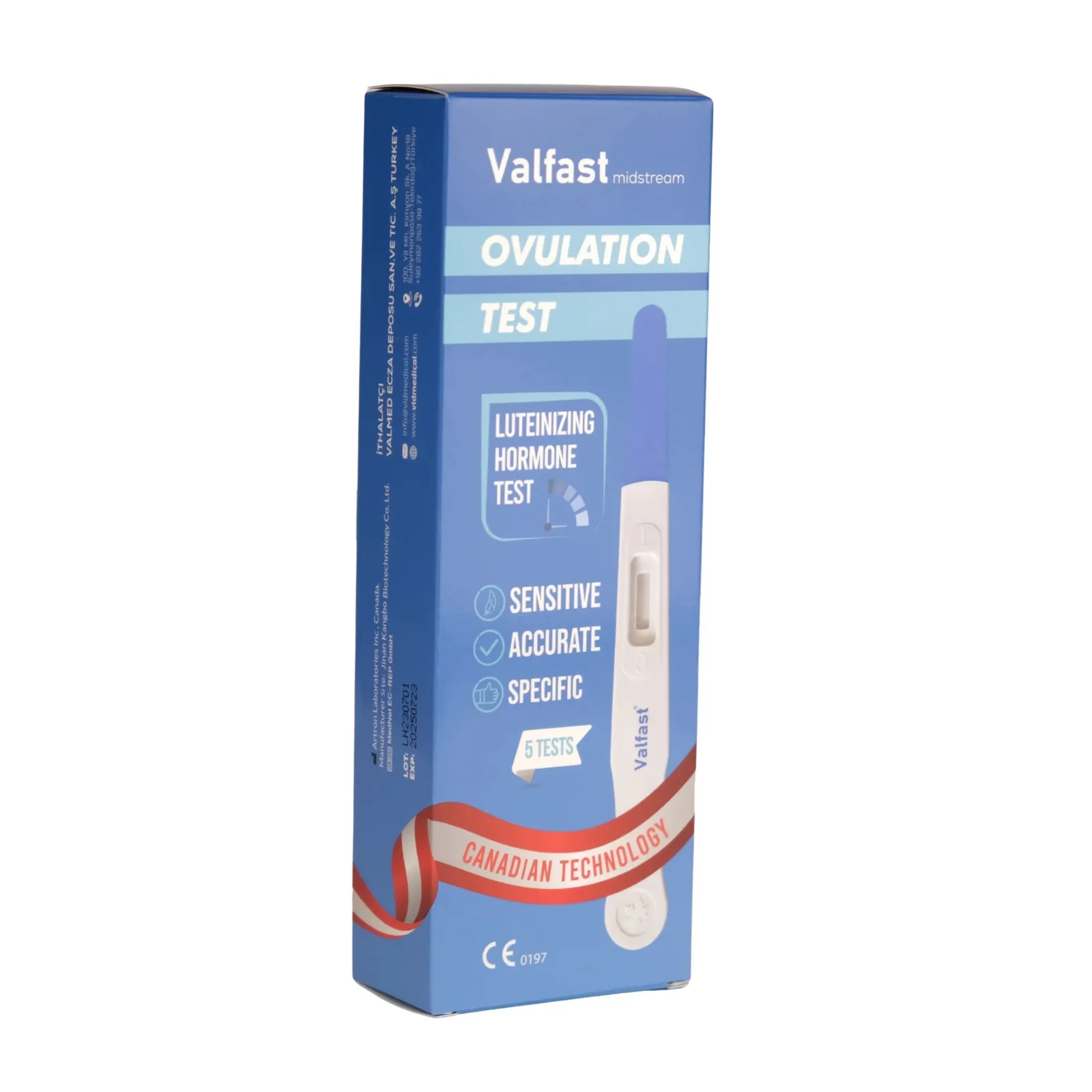 Test pentru ovulație Valfast N5