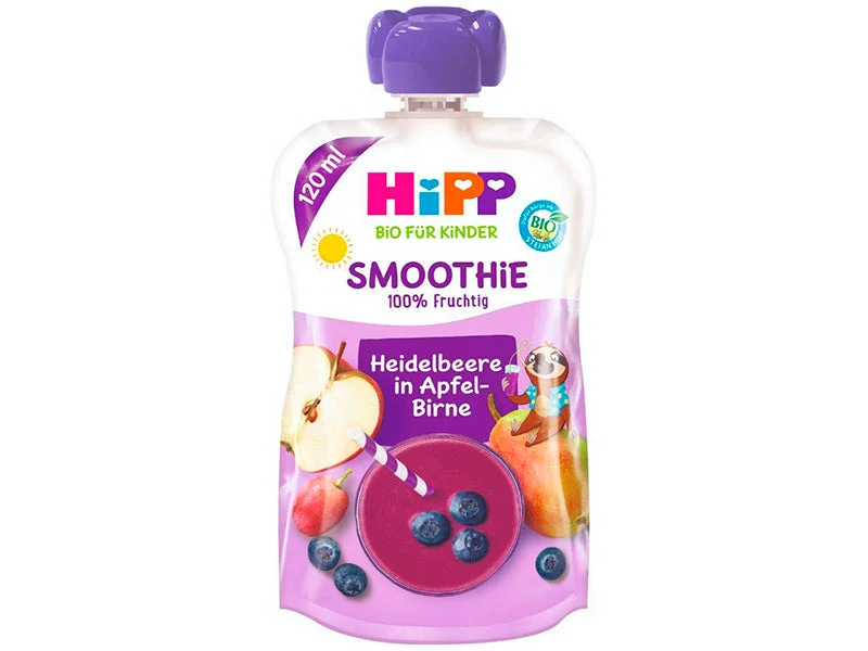 Hipp 84002 SMOOTHiE Coacaza, mar si para 120 ml