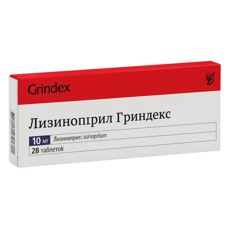 Lisinopril Grindeks comp. 10 mg N14x2