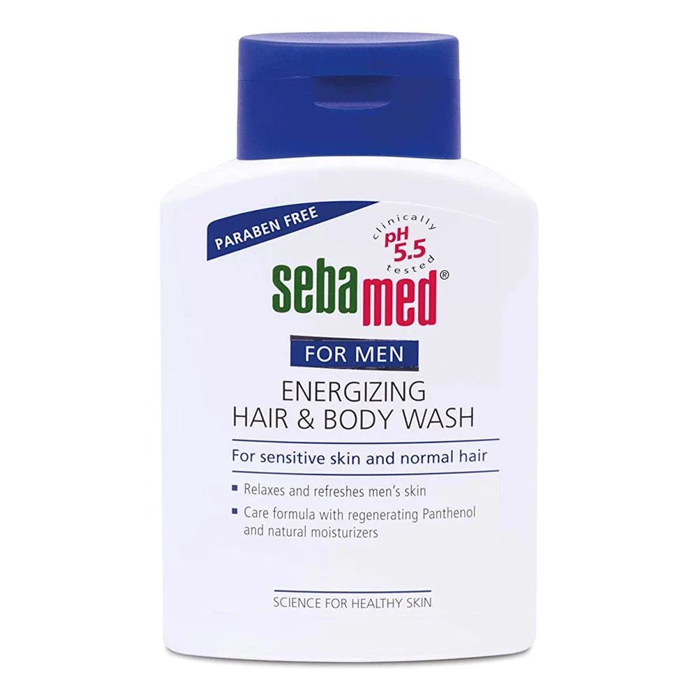 Sebamed Men Șampon și gel de duș Energizant pentru bărbați, 200ml