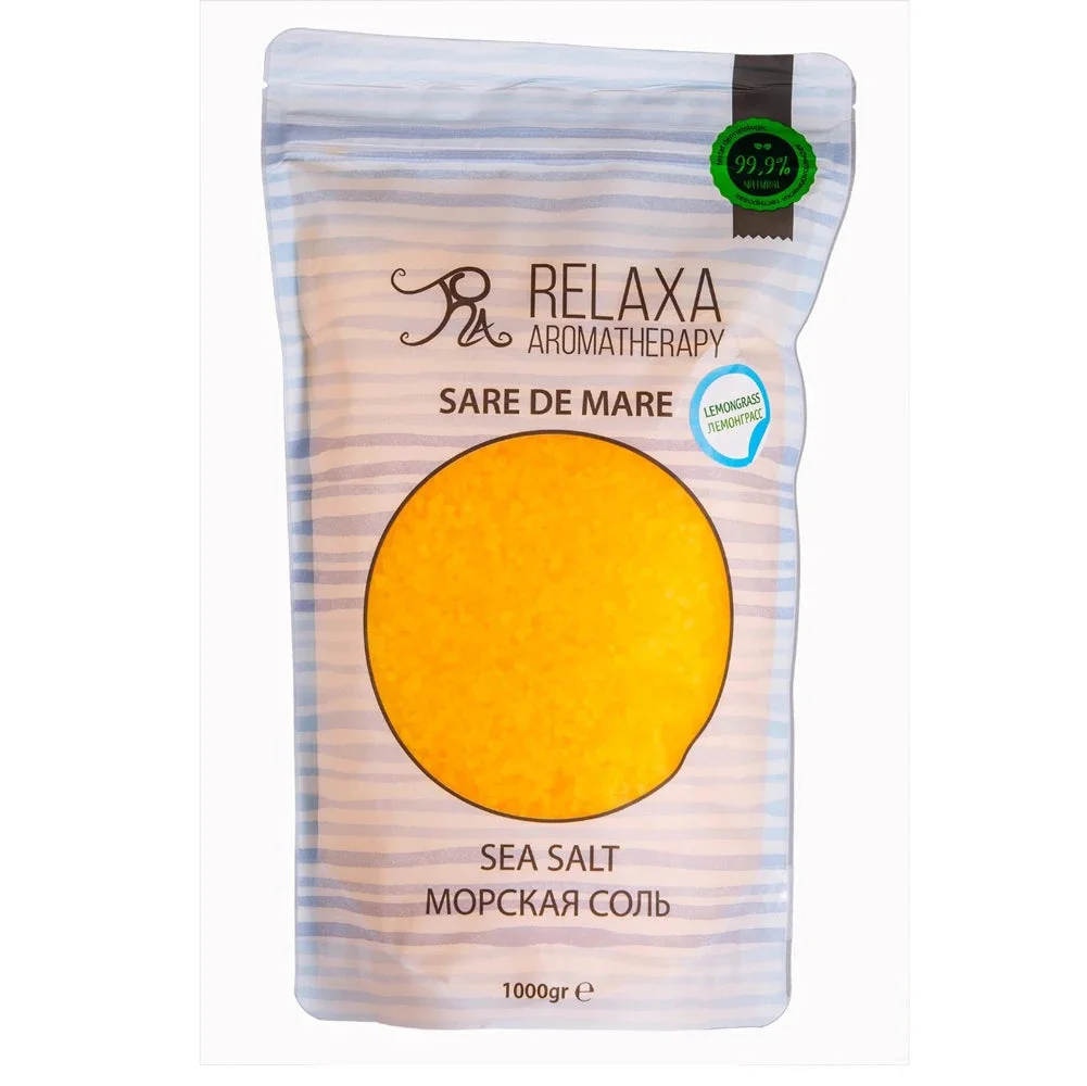 Sare de mare Relaxa Lemongras 1 kg